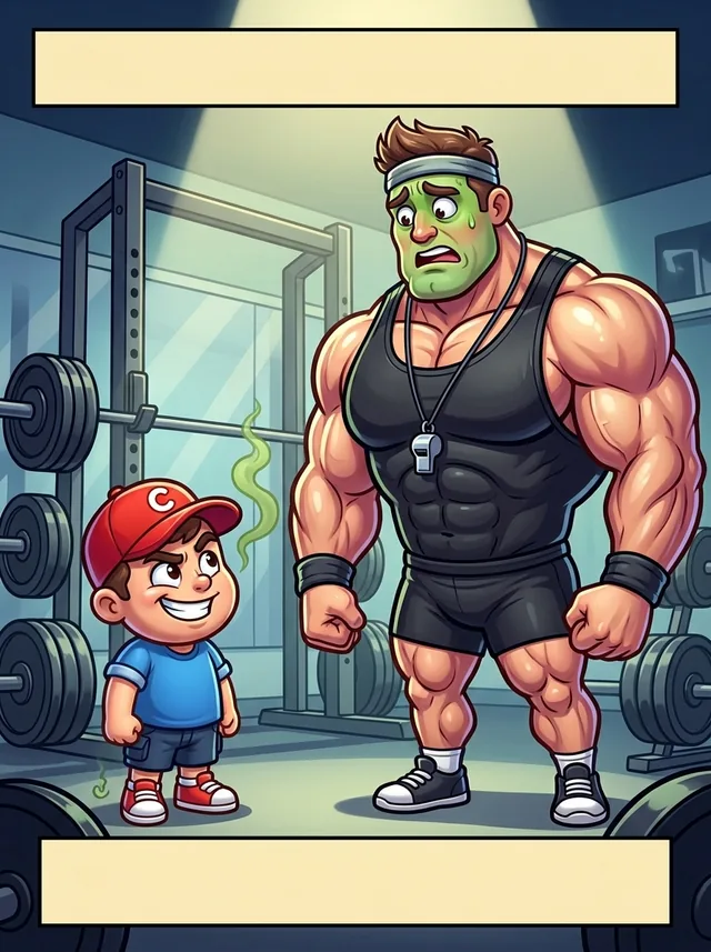 Feel the Burn — the gym boss poster